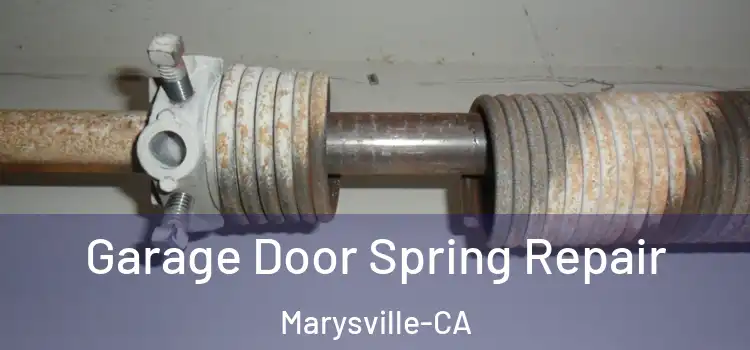  Garage Door Spring Repair Marysville-CA